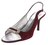 Thumbnail for your product : Vera Wang Embellished Slingback Pumps