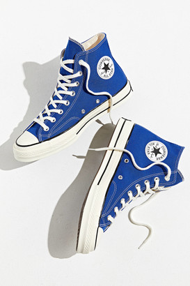 blue leather chuck taylors