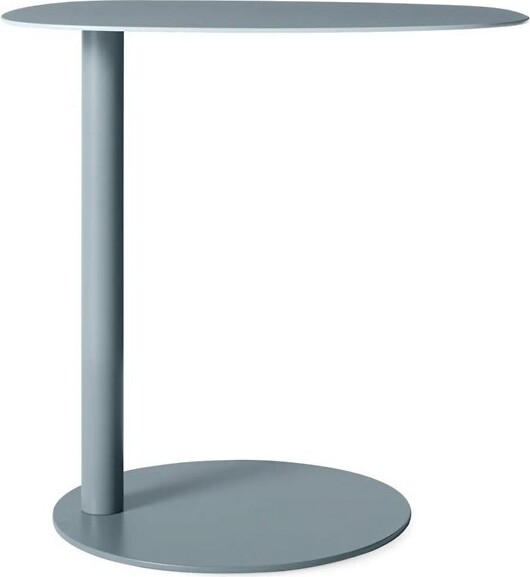 Blu Dot Swole Accent Table in Silver, Size: Short