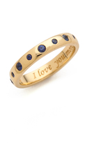 Thumbnail for your product : Monica Rich Kosann I Love You More Ring Charm
