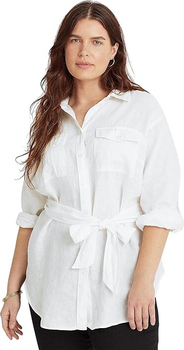https://img.shopstyle-cdn.com/sim/61/2c/612ccaa35d47444be25d3adf83dff14e_best/lauren-ralph-lauren-plus-size-belted-linen-shirt-white-womens-clothing.jpg