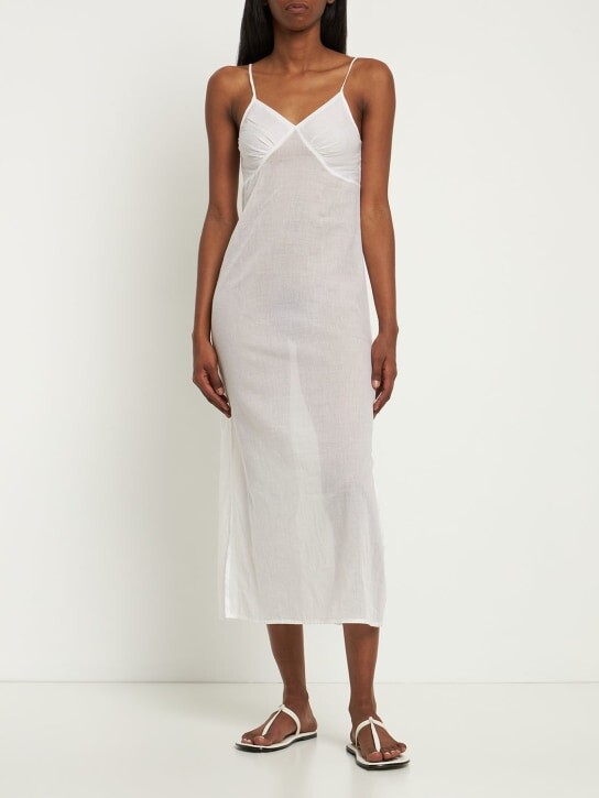 Gimaguas Sora cotton long dress - ShopStyle