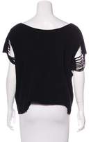 Thumbnail for your product : Issey Miyake Cutout Short Sleeve Top