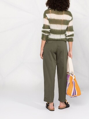 Semi-Couture Cropped Cargo Pants