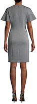 Thumbnail for your product : Elie Tahari Geraldine Flutter-Sleeve Dress