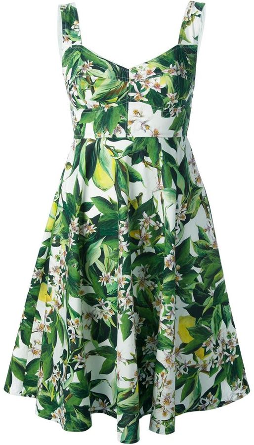 Dolce & Gabbana floral dress - ShopStyle