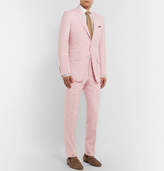 Thumbnail for your product : Tom Ford Pastel-Pink O'connor Slim-Fit Silk-Shantung Suit Jacket