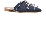 Thumbnail for your product : Malone Souliers Vilvin moire mules