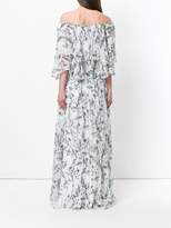 Thumbnail for your product : Blumarine off-the-shoulder floral dress