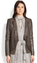 Thumbnail for your product : Halston Leather Blazer