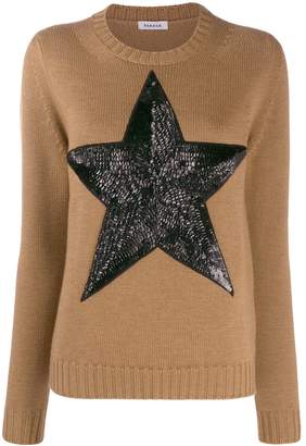 P.A.R.O.S.H. sequinned star jumper