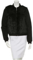 Thumbnail for your product : Diane von Furstenberg Carrington Fur-Trimmed Jacket