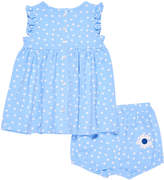 Thumbnail for your product : Florence Eiseman Polka-Dot Ruffle Top w/ Bloomers, Size 3-24 Months