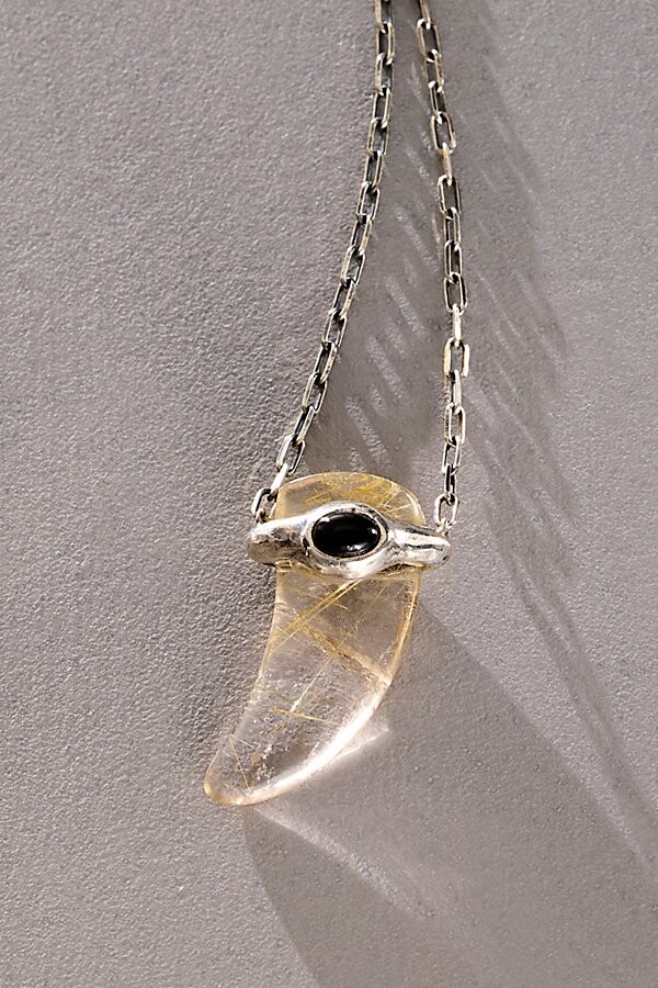 Pamela Love FP x Quartz Aris Pendant Necklace