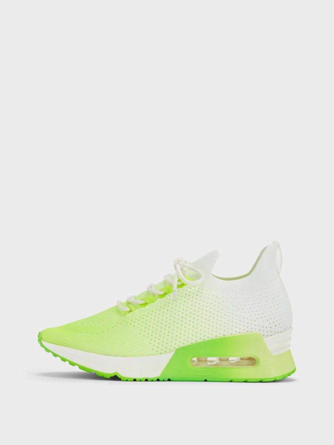 neon green sneakers for women