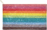 Thumbnail for your product : Judith Leiber Rainbow Zip Pouch