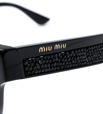 Miu Miu Eyewear cat eye glasses