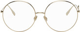 Thumbnail for your product : Christian Dior Gold DiorSignature02 Glasses