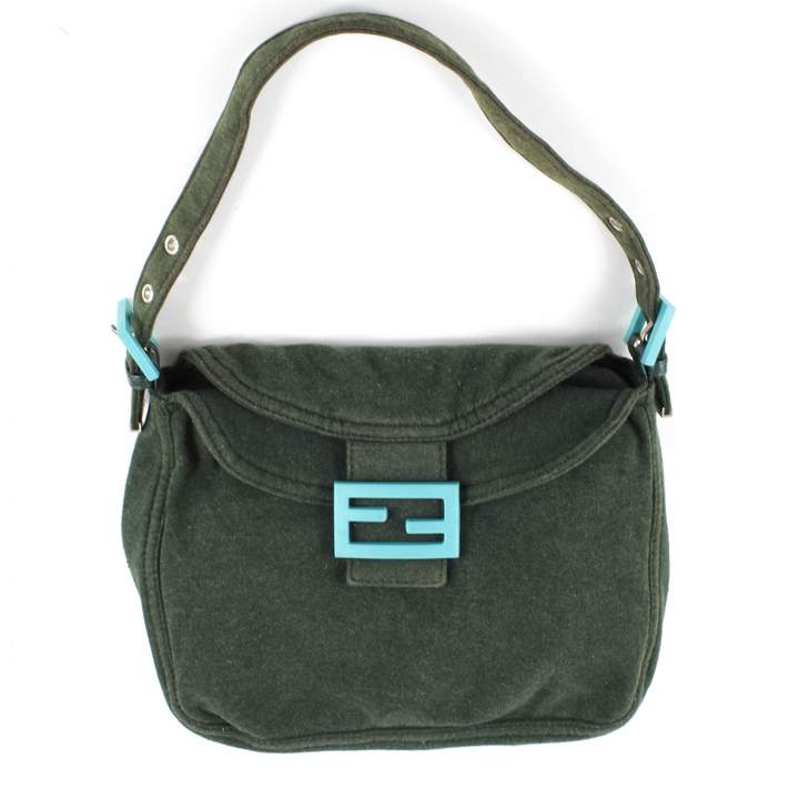 fendi baguette green