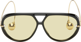 【BOTTEGA VENETA】l Aviator Sunglasses fine-frame-aviator-sunglasses.