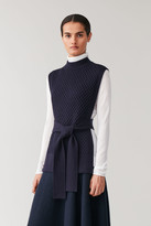 Thumbnail for your product : COS Merino Cable Knit Long Tabard