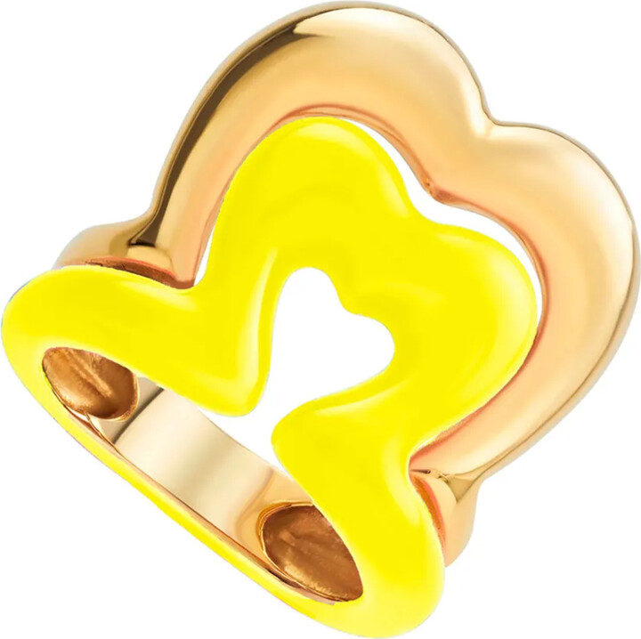 Nevernot 18kt yellow gold Ready To Burst ring