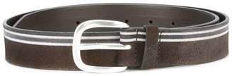 Orciani striped belt