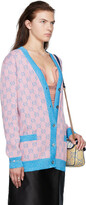 Thumbnail for your product : Gucci Pink GG Cardigan