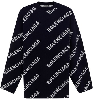 white balenciaga sweater