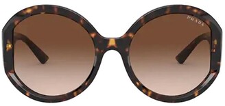 Prada Eyewear Round Frame Sunglasses