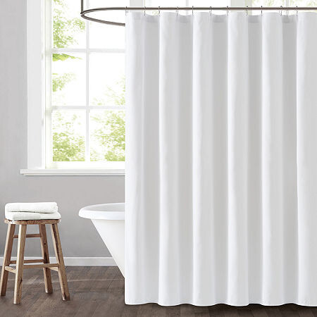 Truly Soft Everyday Solid Shower Curtain