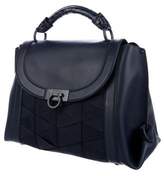 Thumbnail for your product : Ferragamo Crocodile-Trimmed Medium Sophia Bag