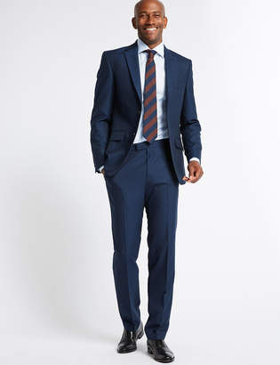 Marks and Spencer Big & Tall Indigo Slim Fit Trousers