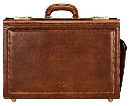 leather pilot case