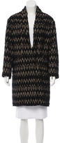Thumbnail for your product : Isabel Marant Chevron Knee-Length Coat
