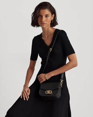 Lauren Ralph Lauren Leather Small Addie Crossbody - ShopStyle Shoulder Bags