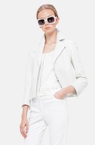 Thumbnail for your product : Akris Punto Perforated Nappa Leather Jacket