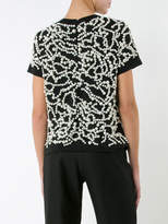 Thumbnail for your product : Vera Wang pearl embroidered T-shirt