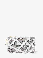 Thumbnail for your product : MICHAEL Michael Kors Adele Logo Embossed Leather Smartphone Wallet