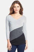 Thumbnail for your product : Vince Camuto Colorblock Bandage Top