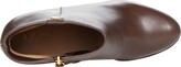 Thumbnail for your product : Lauren Ralph Lauren Shaley Calfskin Wedge Bootie (Chestnut Brown) Women's Boots