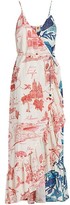 Thumbnail for your product : Farm Rio Dual-Print Maxi Wrap Dress