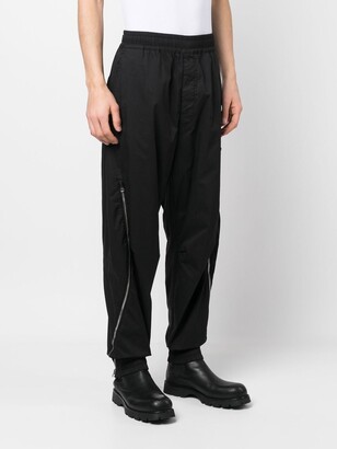Stone Island Shadow Project Zip-Detailing Loose-Fit Trousers