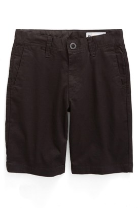 Volcom Cotton Twill Shorts (Big Boys)