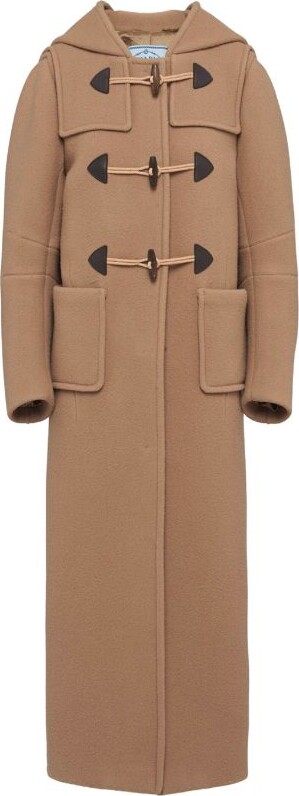 【プラダ・PRADA】Long velour duffle coat e97a1587-891b-3708-9a91-