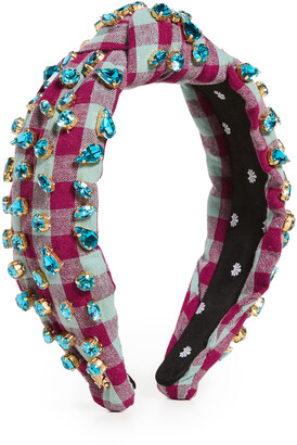Lele Sadoughi Candy Jeweled Knotted Headband