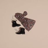 Thumbnail for your product : Burberry Frill Detail Floral Print Dress