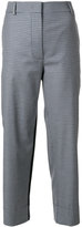 Cédric Charlier - micro checked cropped pants