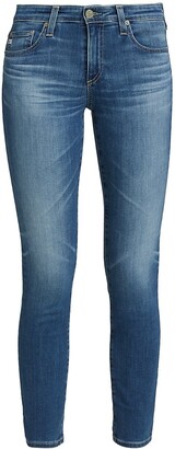 AG Jeans Prima Mid-Rise Stretch Ankle-Length Skinny Jeans