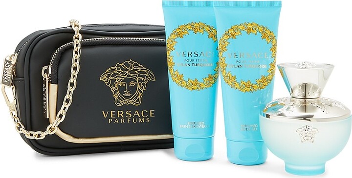 Versace Dylan Blue Pour Femme Eau de Parfum 4PCS Gift Set For